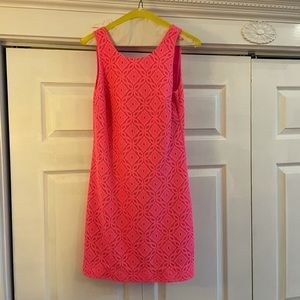 Lilly Pulitzer XS Beautiful Bright Pink Dress, Great Condition